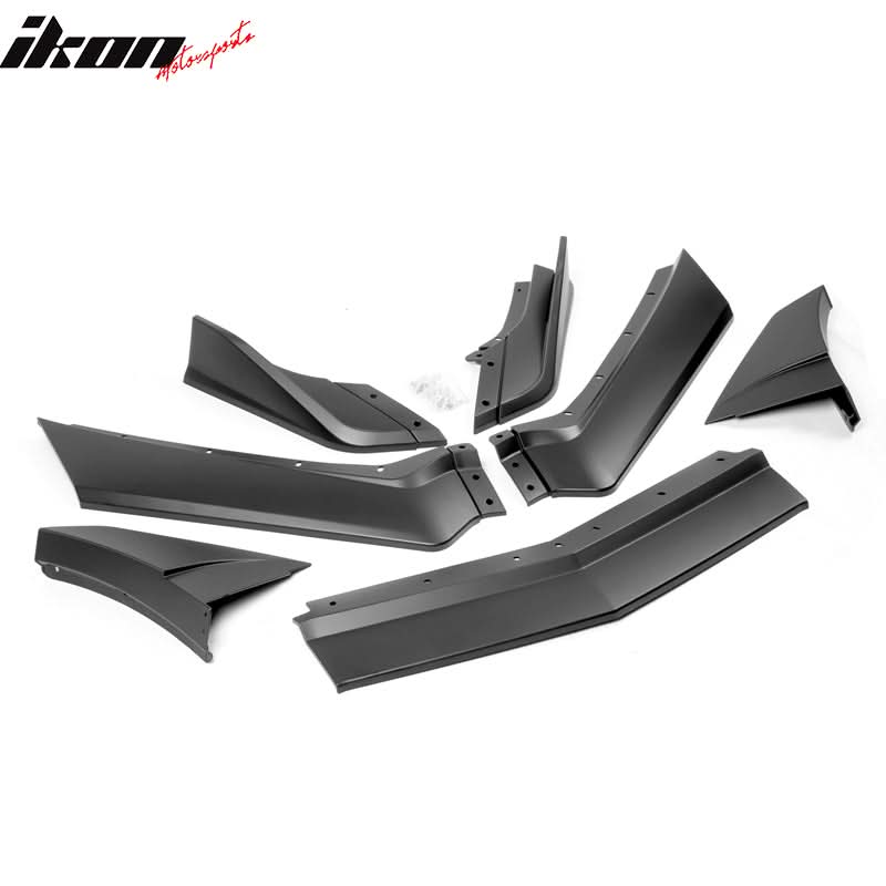 2020-2025 Chevy Corvette C8 ZR1 Style Front Lip Spoiler 7PCS ABS