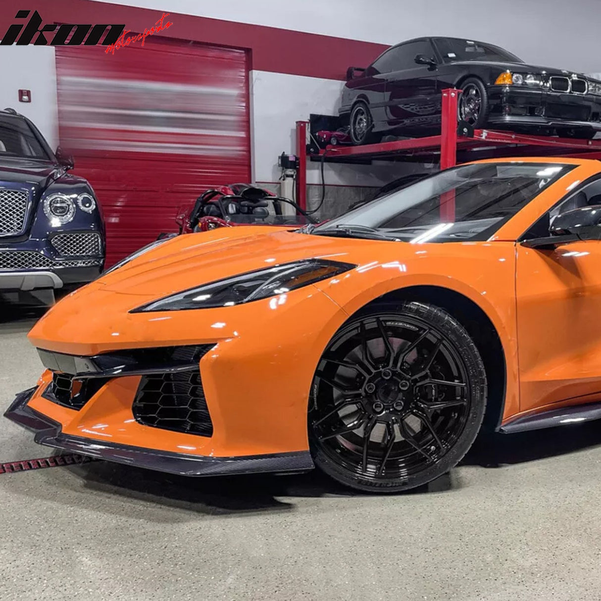 2023-25 Chevrolet Corvette C8 Z06 E-Ray Front Bumper Lip Carbon Fiber