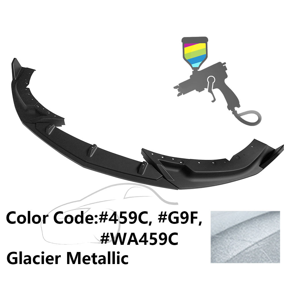 2020-2023 Cadillac CT4 IKON Style Painted Front Bumper Lip PP 3PCS