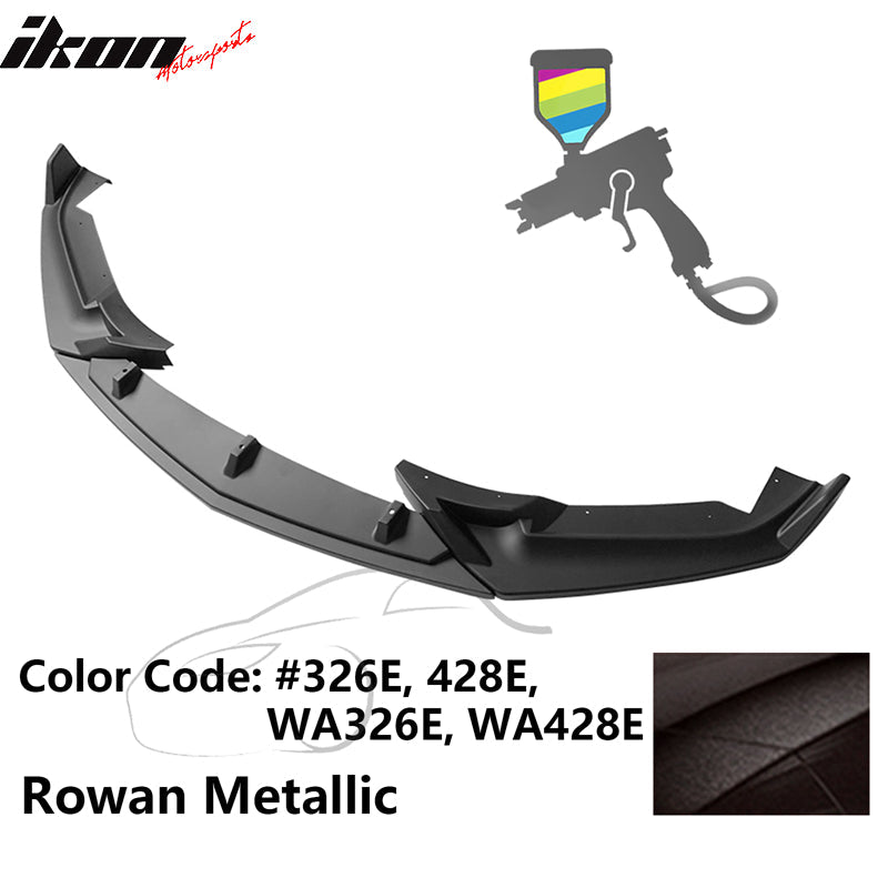 2020-2024 Cadillac CT5 Painted Front Bumper Lip Chin Spoiler 3PC PP