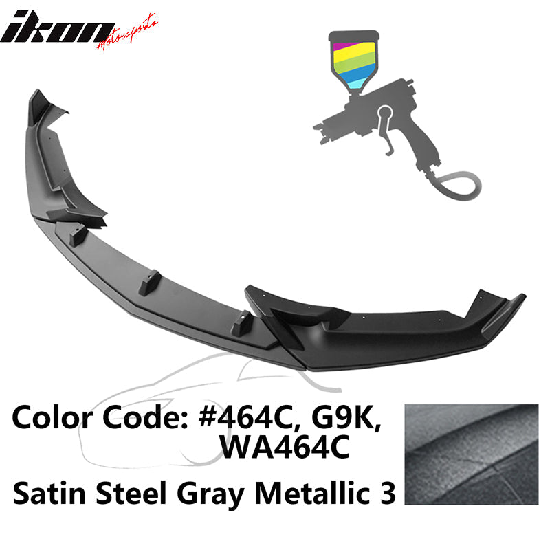 2020-2024 Cadillac CT5 Painted Front Bumper Lip Chin Spoiler 3PC PP