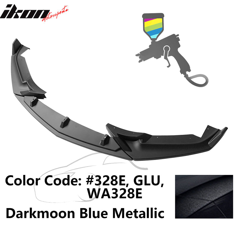 2020-2024 Cadillac CT5 Painted Front Bumper Lip Chin Spoiler 3PC PP