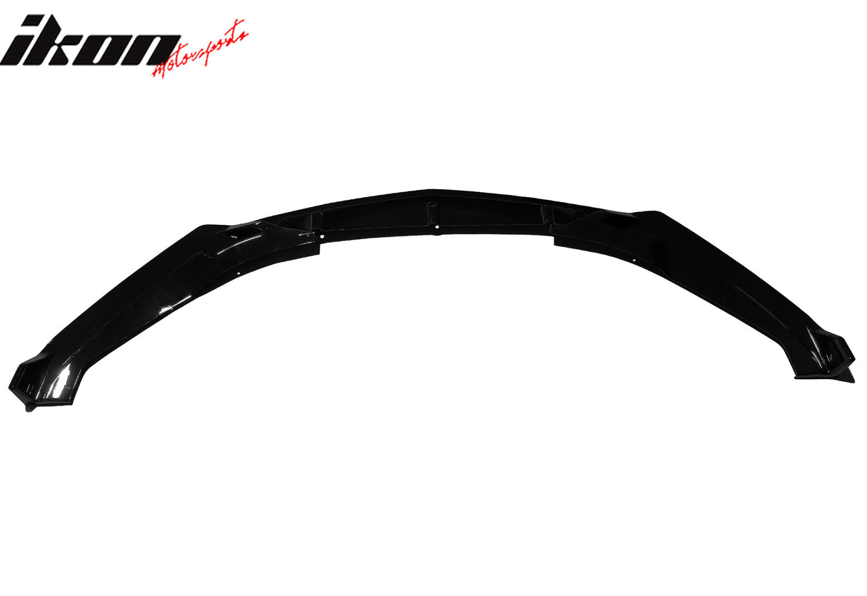 2025 Cadillac CT5 Luxury Gloss Black 3PCS Front Bumper Lip Spoiler PP