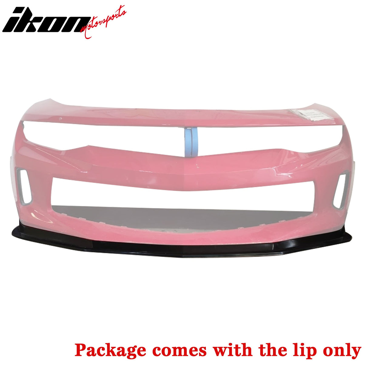 2016-2018 Chevrolet Camaro MDA Style Unpainted Black Front Bumper Lip