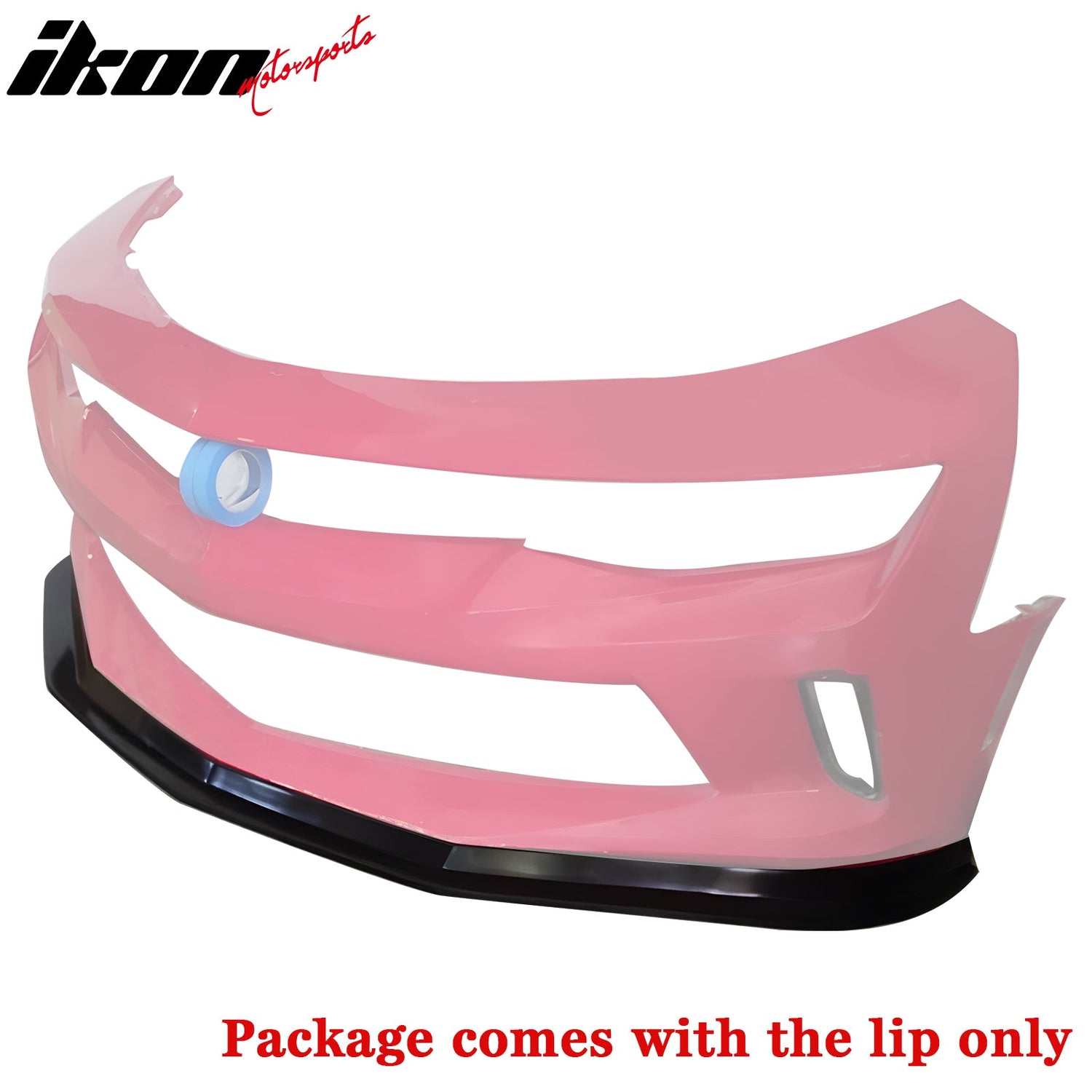 2016-2018 Chevrolet Camaro MDA Style Unpainted Black Front Bumper Lip