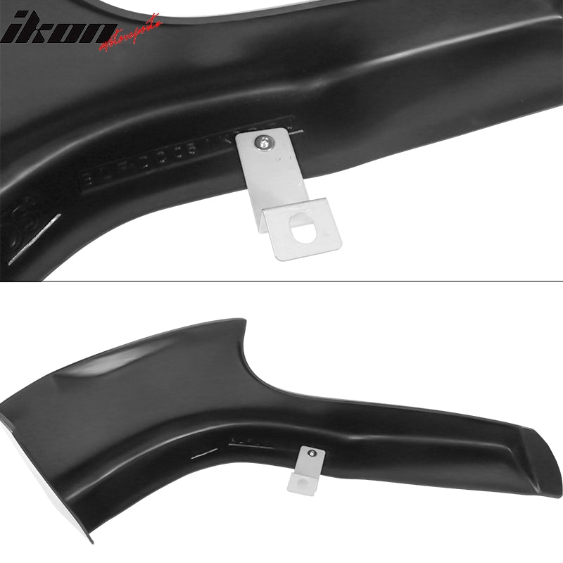 2006-2010 Dodge Charger IKON Style Front Bumper Lip Splitter PU