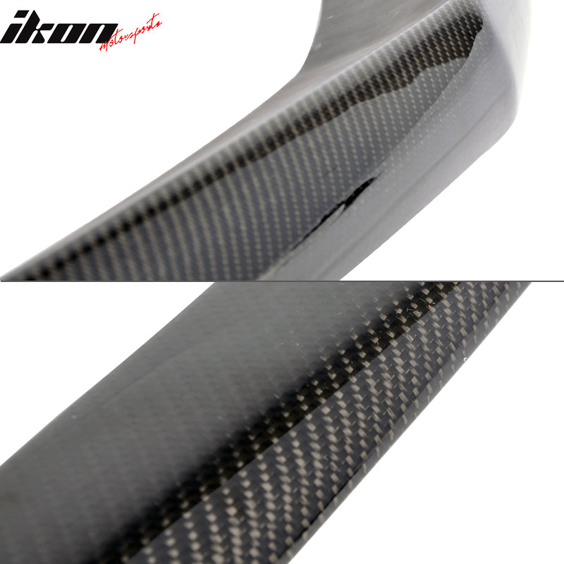 2006-2010 Dodge Charger OEM Style Matte Carbon Fiber Front Bumper Lip