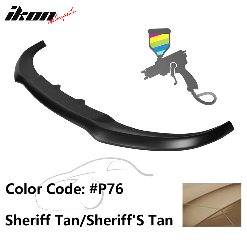 2015-2023 Dodge Charger Base Painted Front Bumper Lip Chin PP