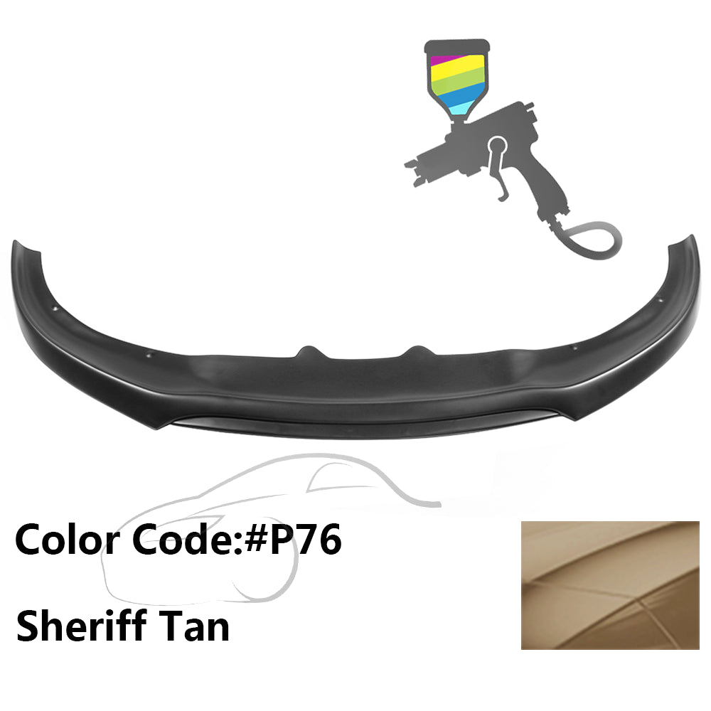 2015-2023 Dodge Charger Front Bumper Lip IKON V2 Style PP