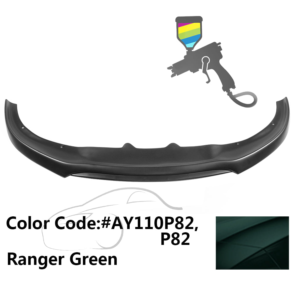 2015-2023 Dodge Charger Front Bumper Lip IKON V2 Style PP