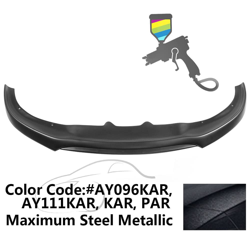 2015-2023 Dodge Charger Front Bumper Lip IKON V2 Style PP