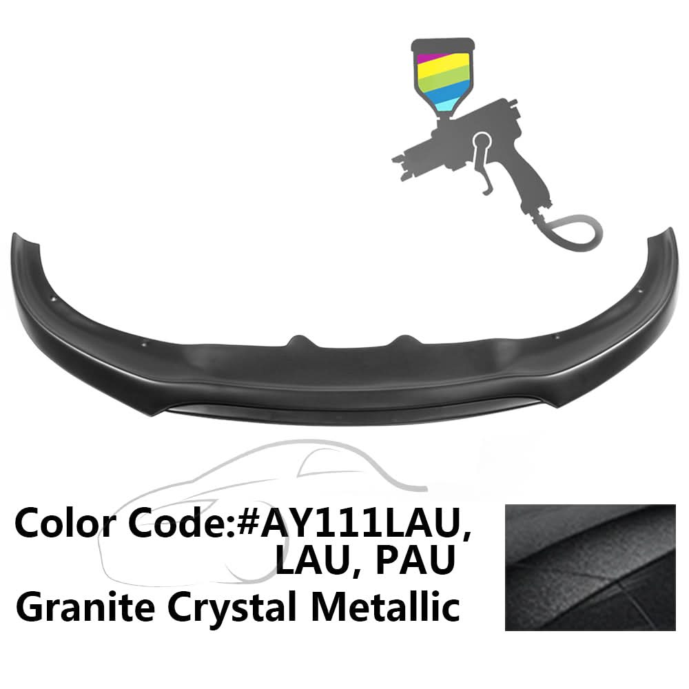 2015-2023 Dodge Charger Front Bumper Lip IKON V2 Style PP