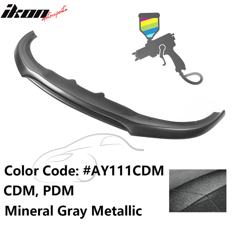 2015-2023 Dodge Charger Front Bumper Lip IKON V2 Style PP