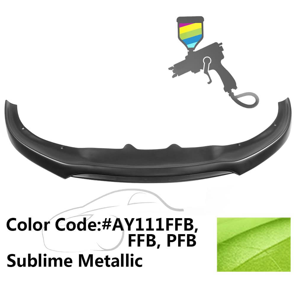 2015-2023 Dodge Charger Front Bumper Lip IKON V2 Style PP