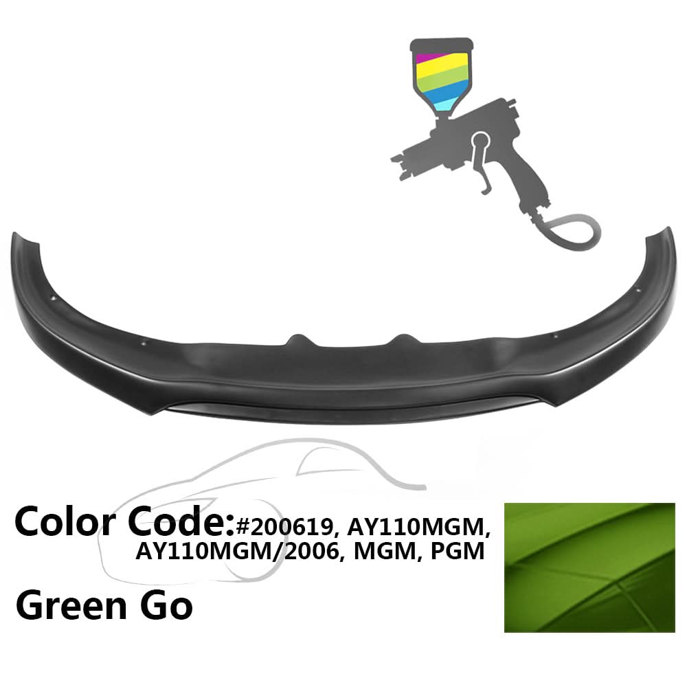 2015-2023 Dodge Charger Front Bumper Lip IKON V2 Style PP