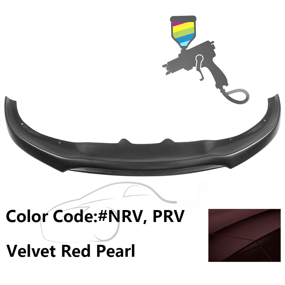 2015-2023 Dodge Charger Front Bumper Lip IKON V2 Style PP