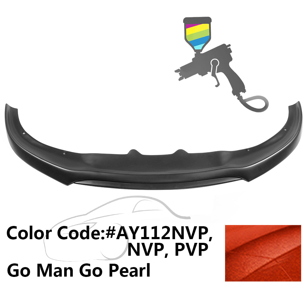 2015-2023 Dodge Charger Front Bumper Lip IKON V2 Style PP