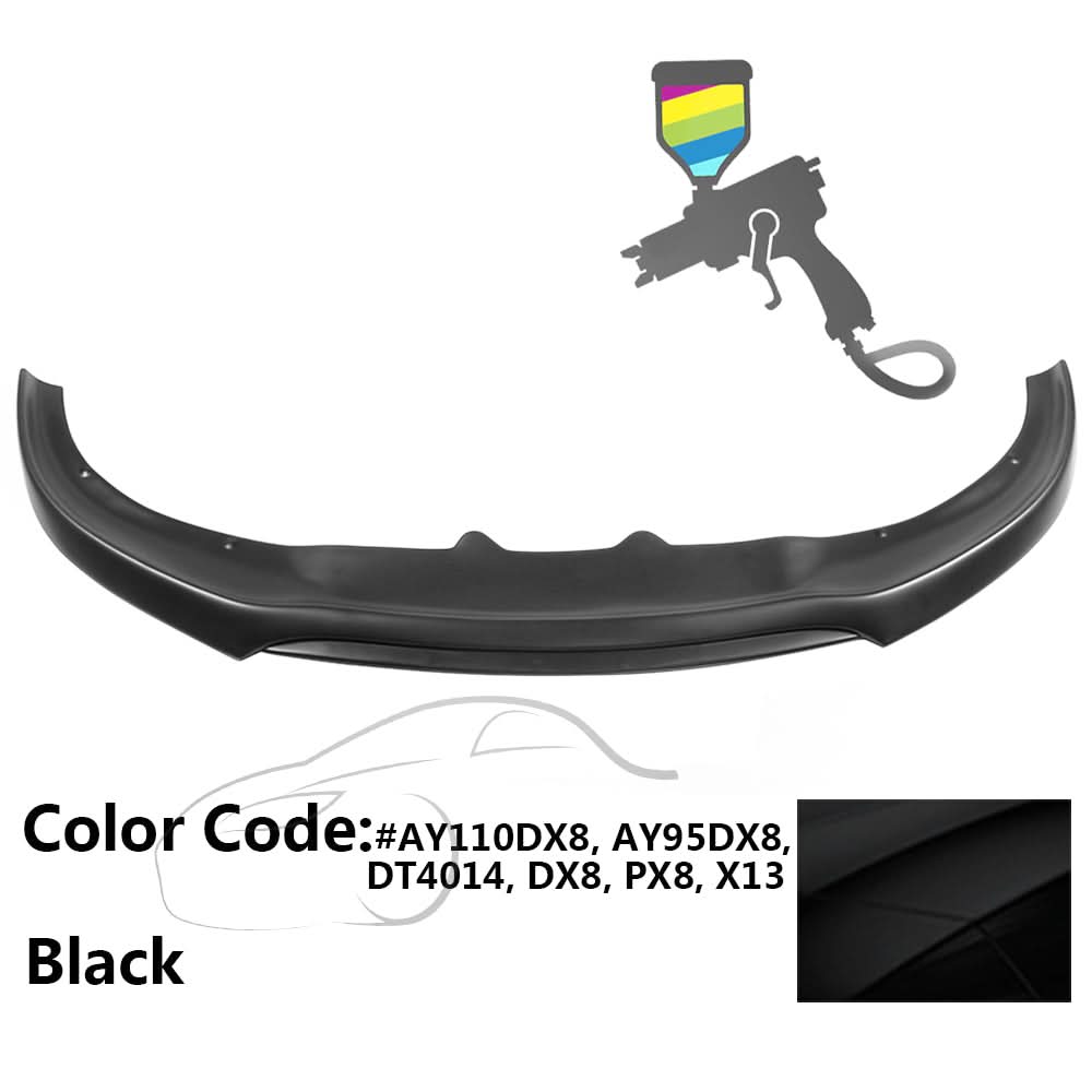 2015-2023 Dodge Charger Front Bumper Lip IKON V2 Style PP