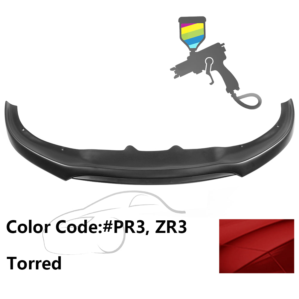 2015-2023 Dodge Charger Front Bumper Lip IKON V2 Style PP