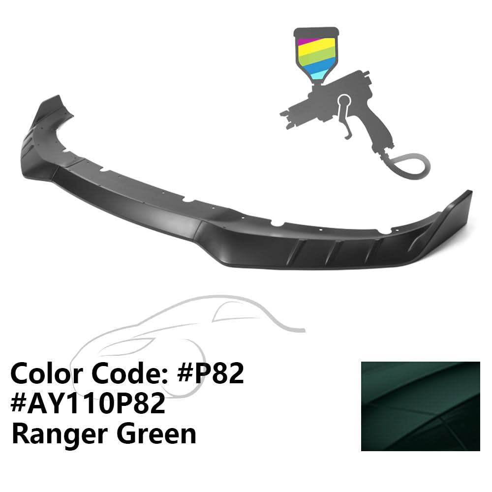 2015-2023 Dodge Charger IKON V3 Style Front Bumper Lip ABS