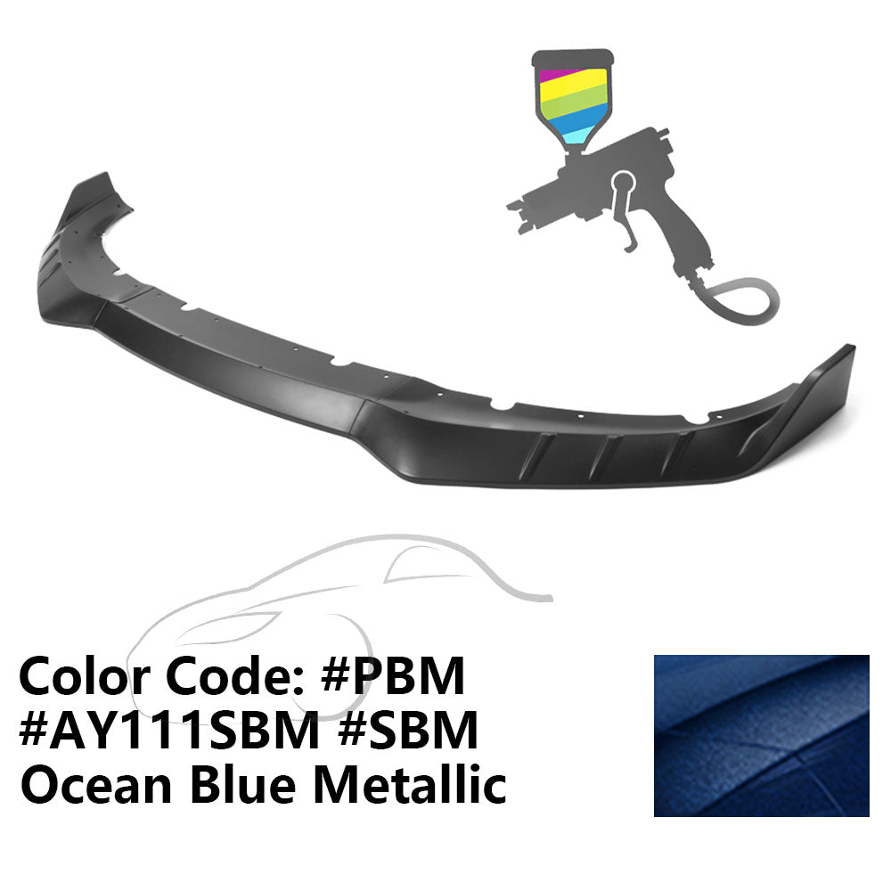 2015-2023 Dodge Charger IKON V3 Style Front Bumper Lip ABS