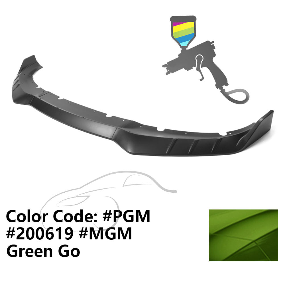 2015-2023 Dodge Charger IKON V3 Style Front Bumper Lip ABS