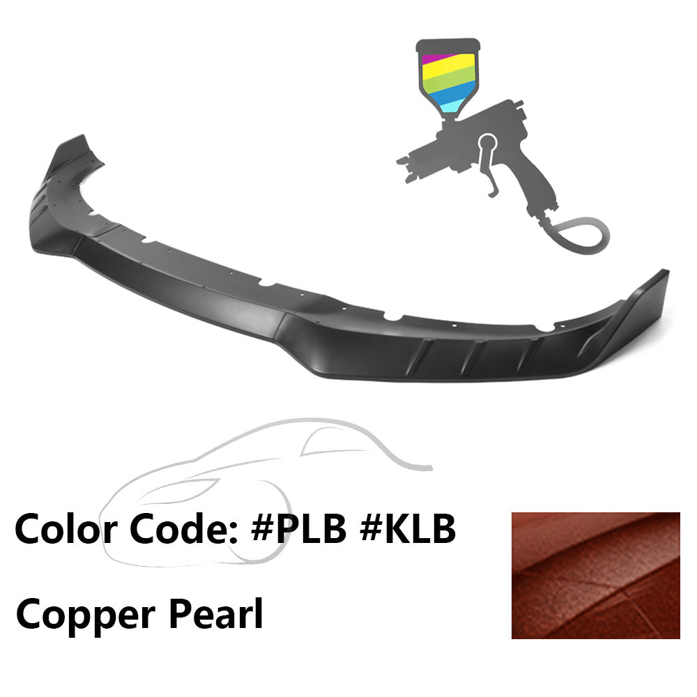 2015-2023 Dodge Charger IKON V3 Style Front Bumper Lip ABS