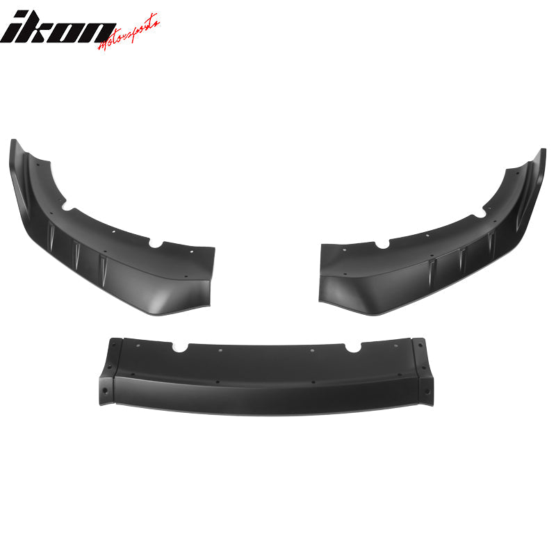 2015-2023 Dodge Charger IKON V3 Style Front Bumper Lip ABS