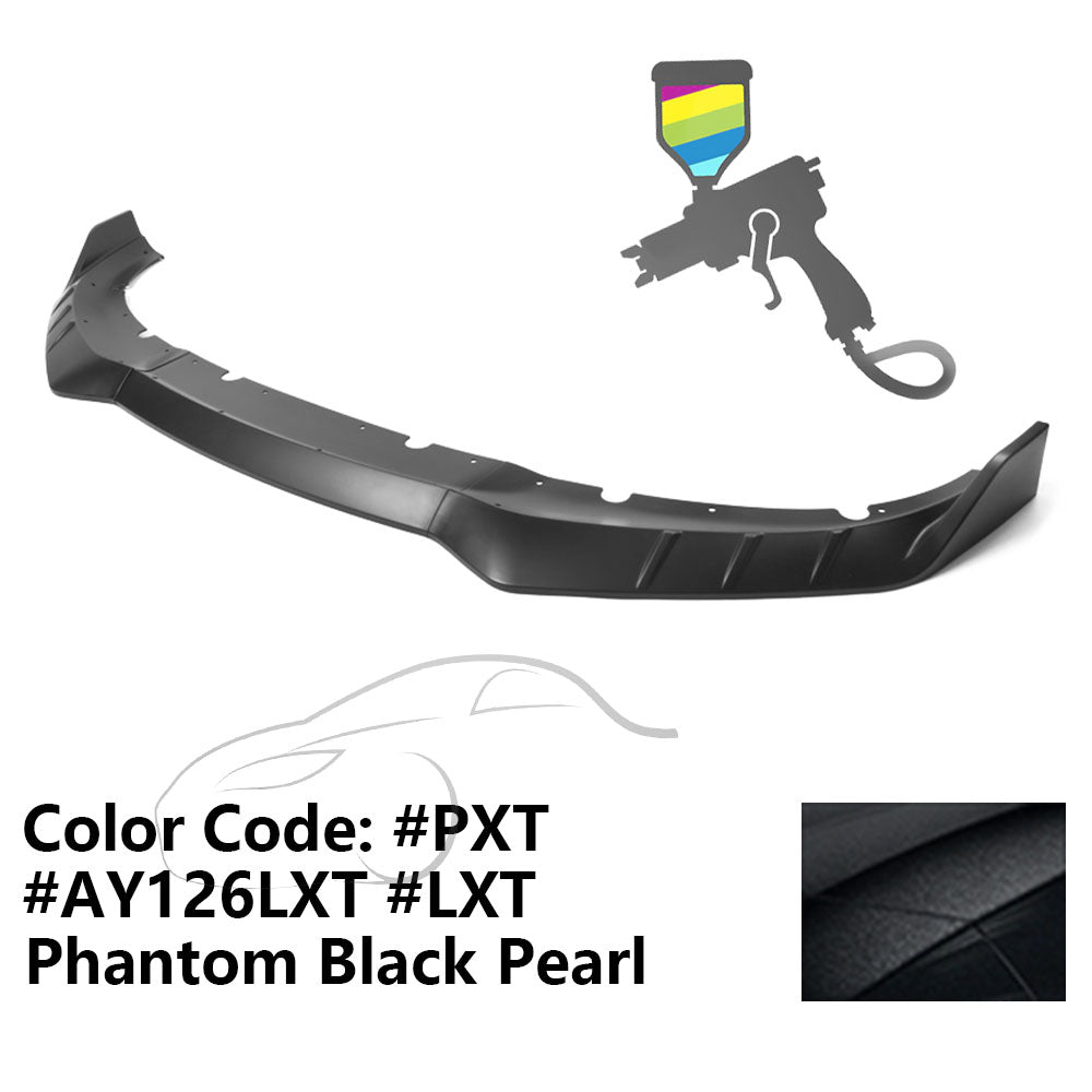 2015-2023 Dodge Charger IKON V3 Style Front Bumper Lip ABS