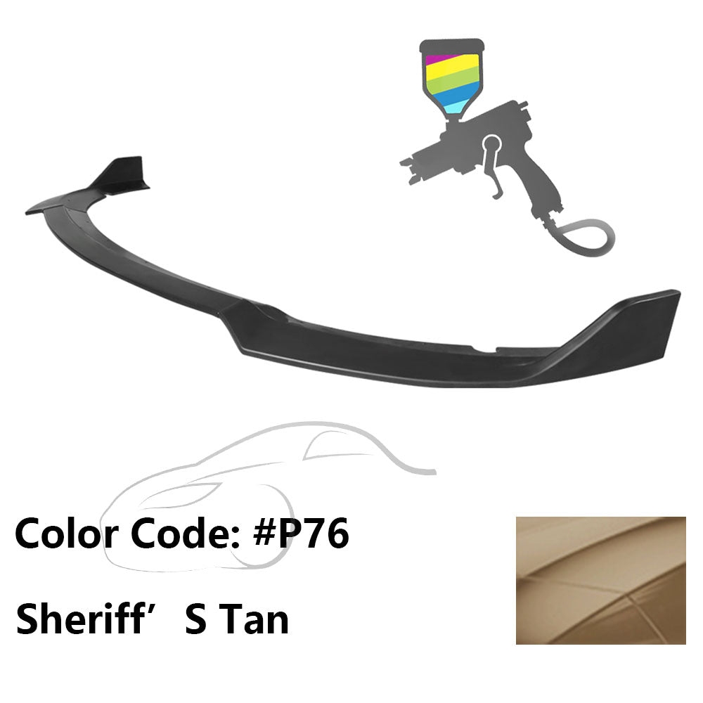 2015-2023 Dodge Charger SRT V1 Style Front Bumper Lip 3PCS ABS