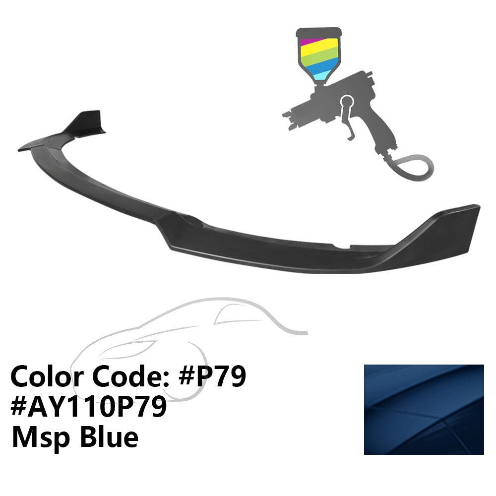 2015-2023 Dodge Charger SRT V1 Style Front Bumper Lip 3PCS ABS