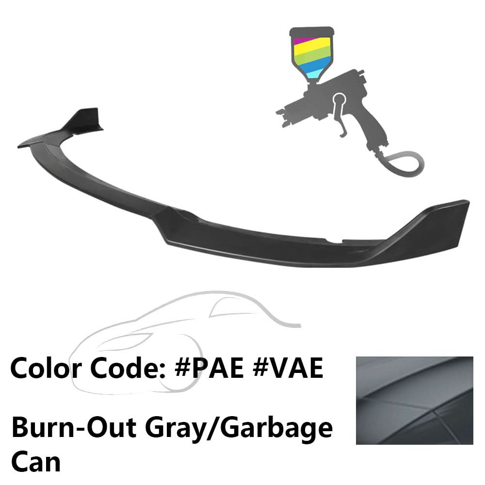 2015-2023 Dodge Charger SRT V1 Style Front Bumper Lip 3PCS ABS