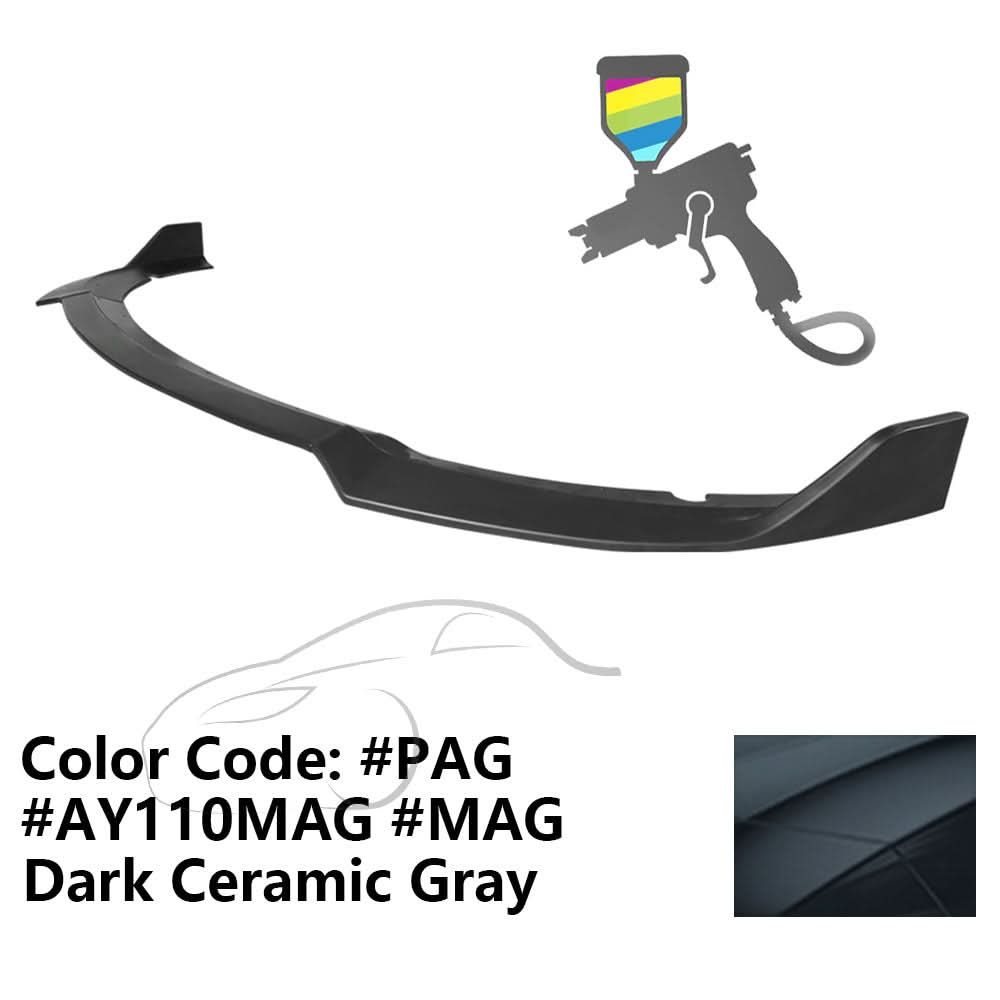 2015-2023 Dodge Charger SRT V1 Style Front Bumper Lip 3PCS ABS