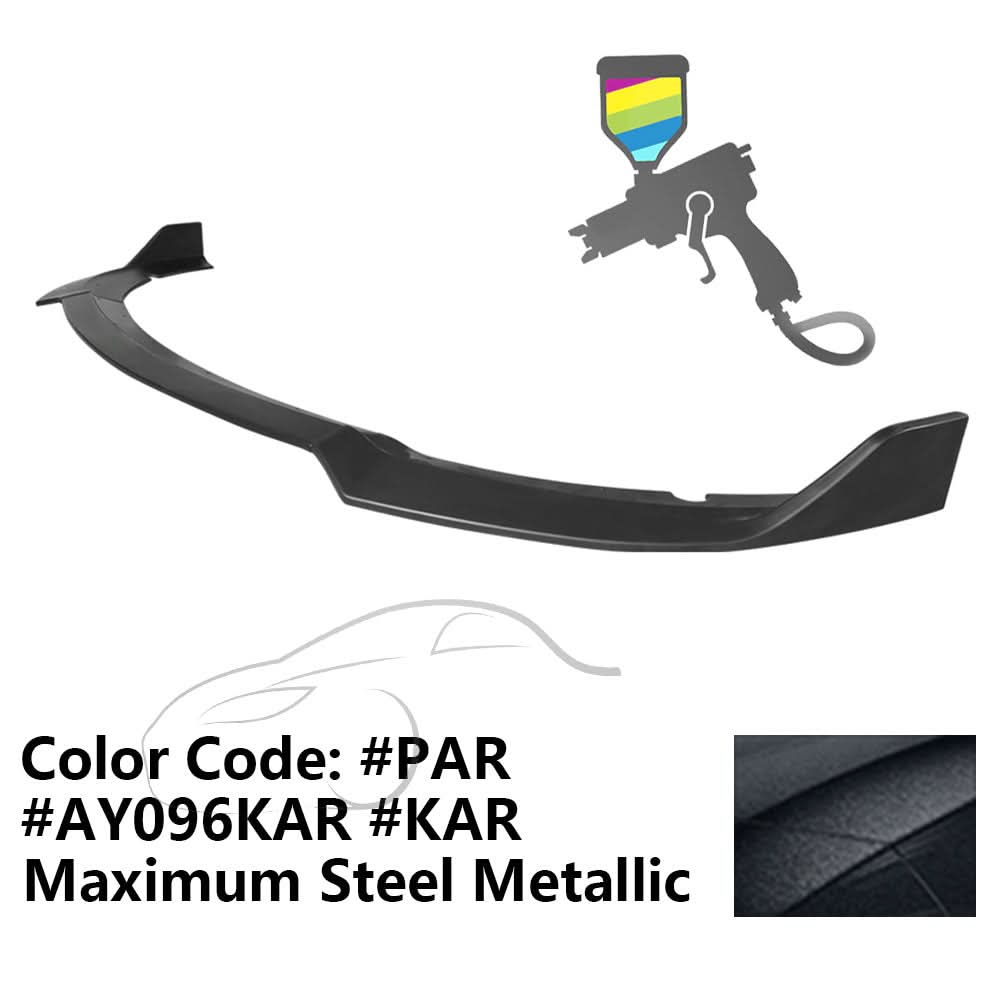 2015-2023 Dodge Charger SRT V1 Style Front Bumper Lip 3PCS ABS