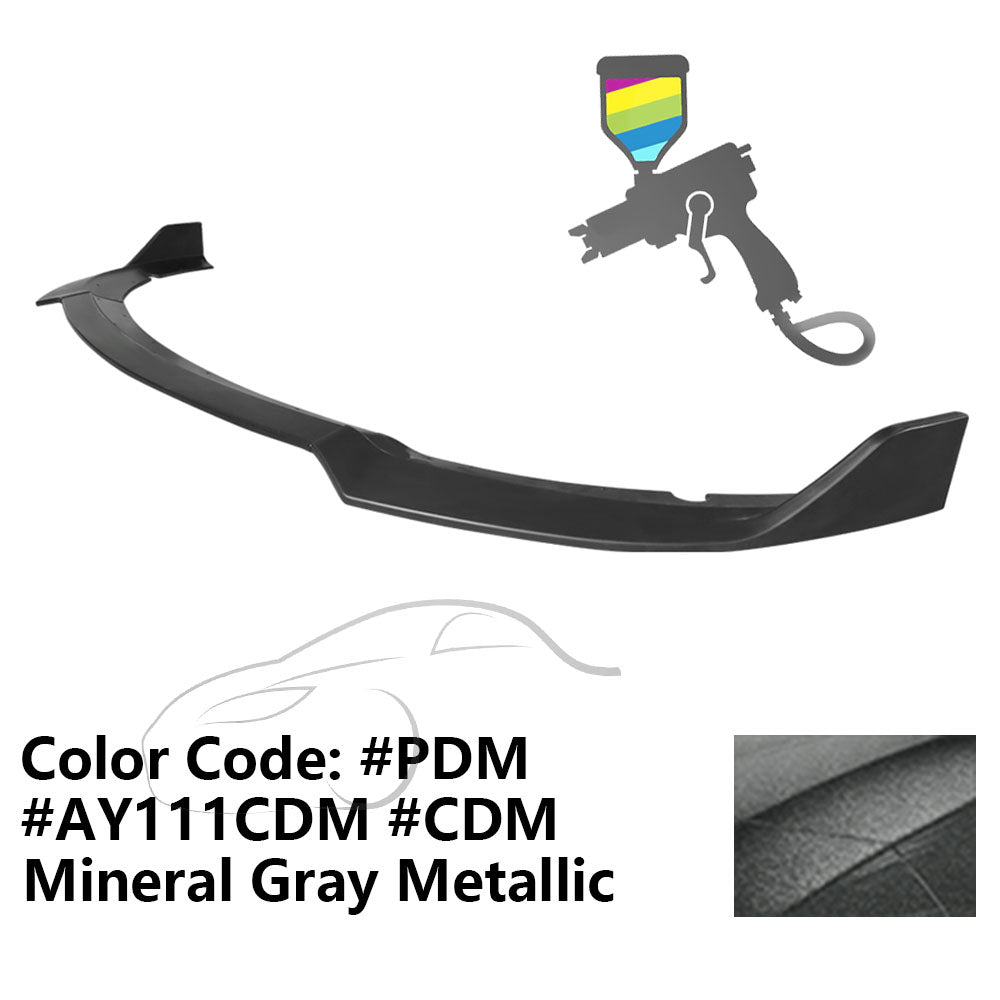 2015-2023 Dodge Charger SRT V1 Style Front Bumper Lip 3PCS ABS