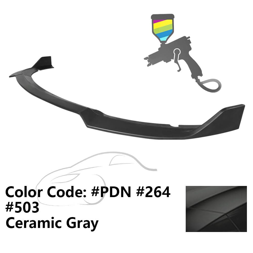 2015-2023 Dodge Charger SRT V1 Style Front Bumper Lip 3PCS ABS