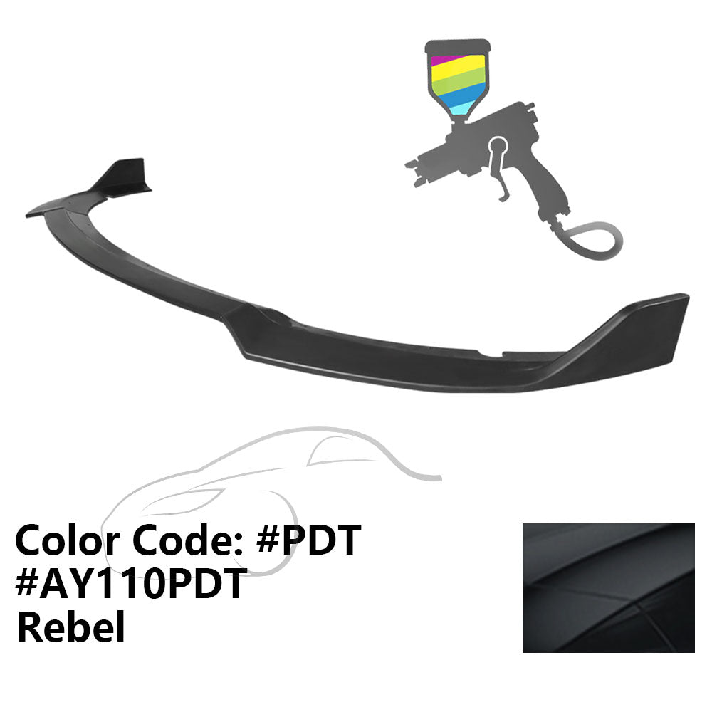 2015-2023 Dodge Charger SRT V1 Style Front Bumper Lip 3PCS ABS