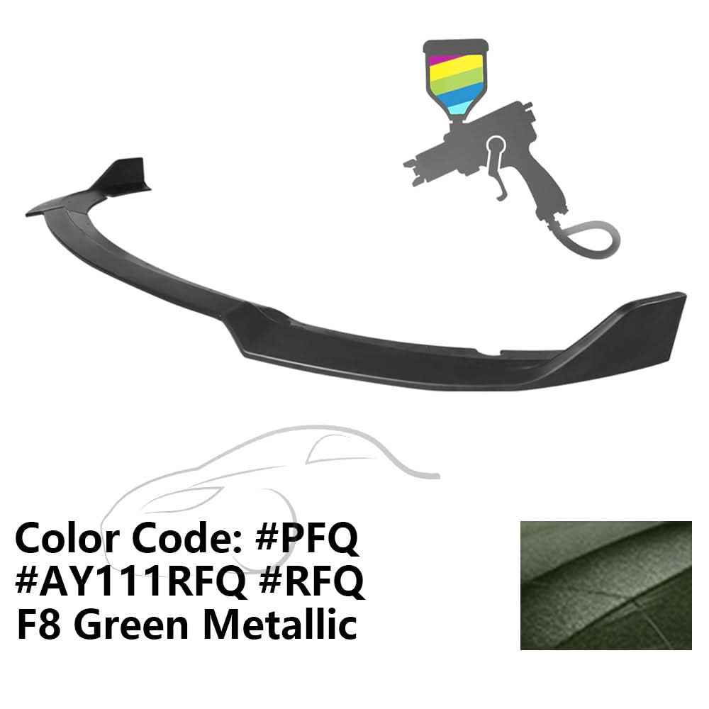2015-2023 Dodge Charger SRT V1 Style Front Bumper Lip 3PCS ABS