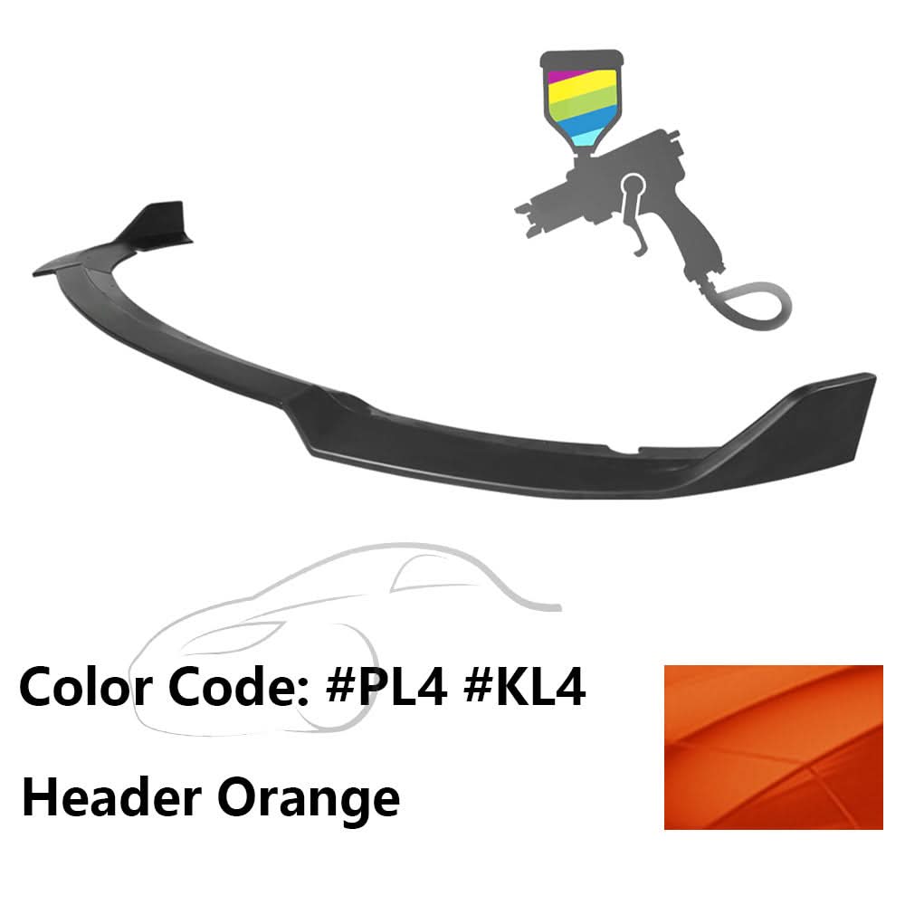 2015-2023 Dodge Charger SRT V1 Style Front Bumper Lip 3PCS ABS