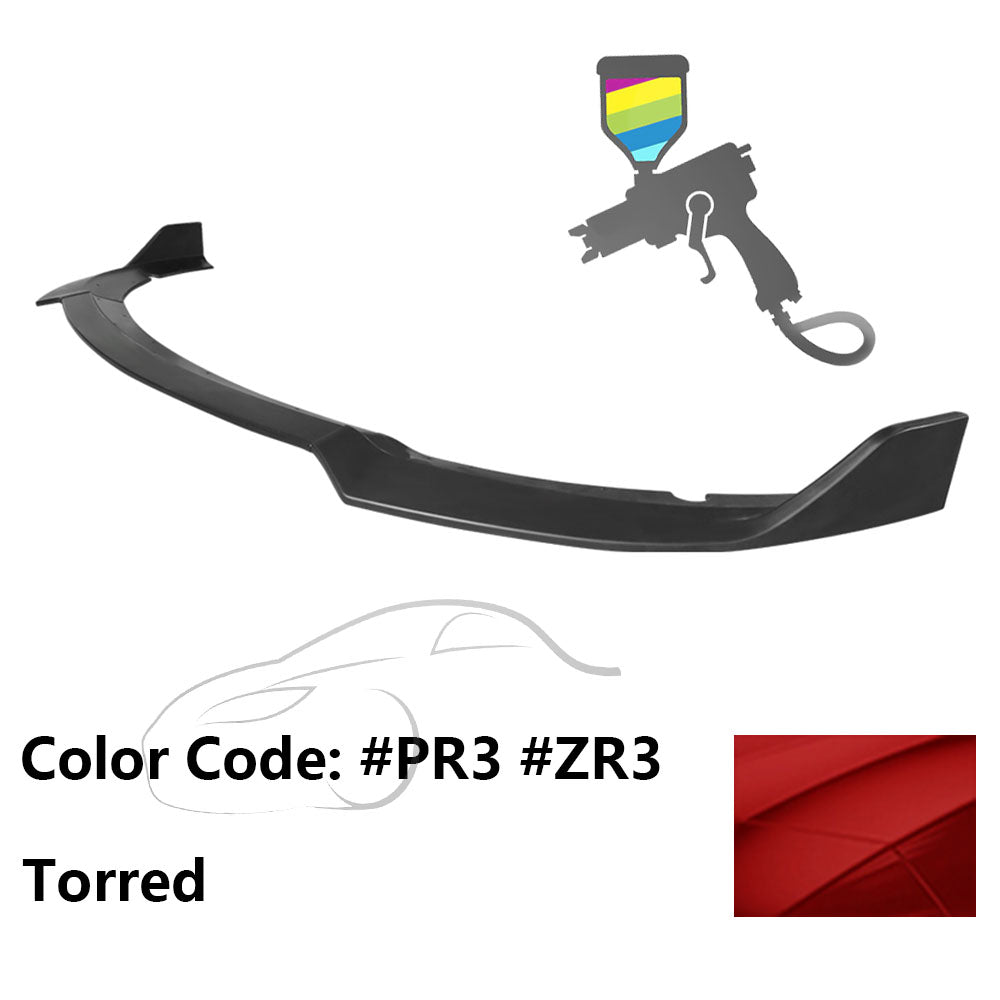 2015-2023 Dodge Charger SRT V1 Style Front Bumper Lip 3PCS ABS