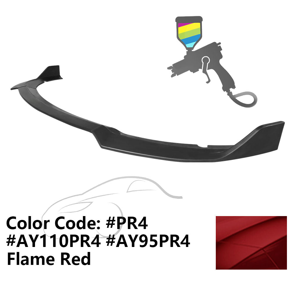 2015-2023 Dodge Charger SRT V1 Style Front Bumper Lip 3PCS ABS