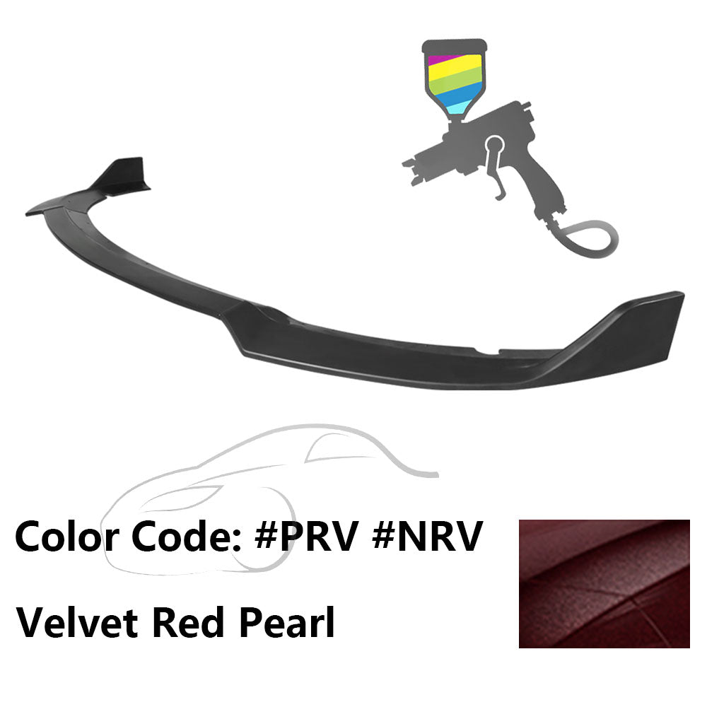 2015-2023 Dodge Charger SRT V1 Style Front Bumper Lip 3PCS ABS