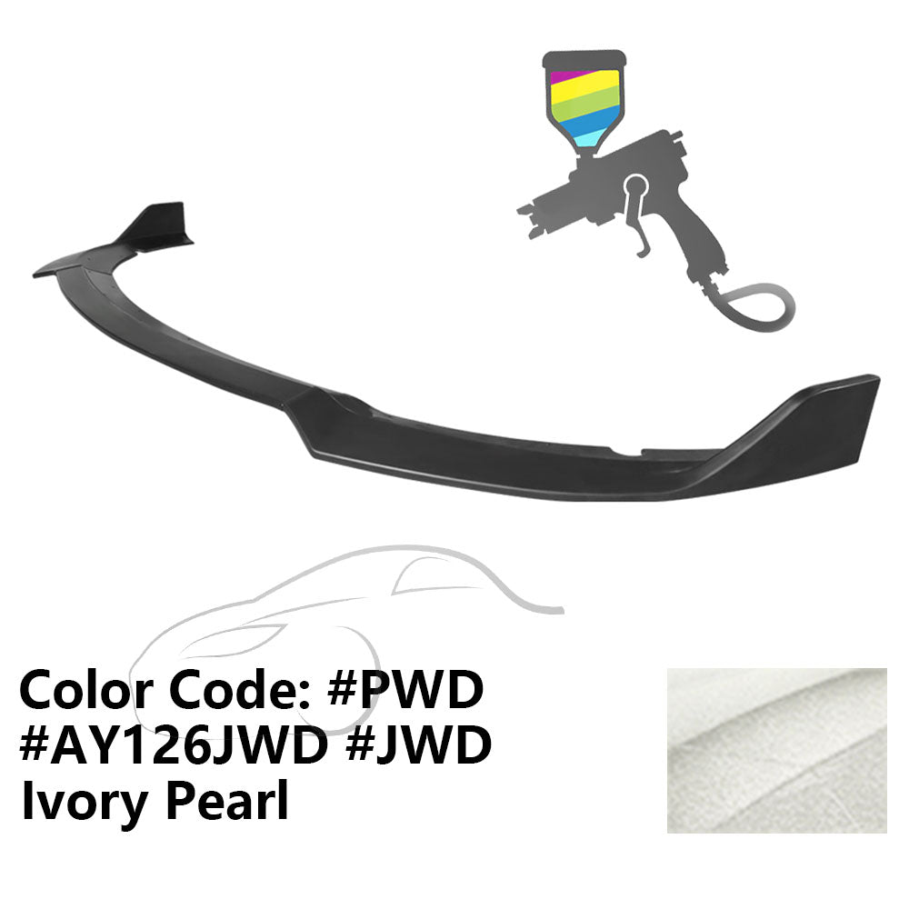 2015-2023 Dodge Charger SRT V1 Style Front Bumper Lip 3PCS ABS