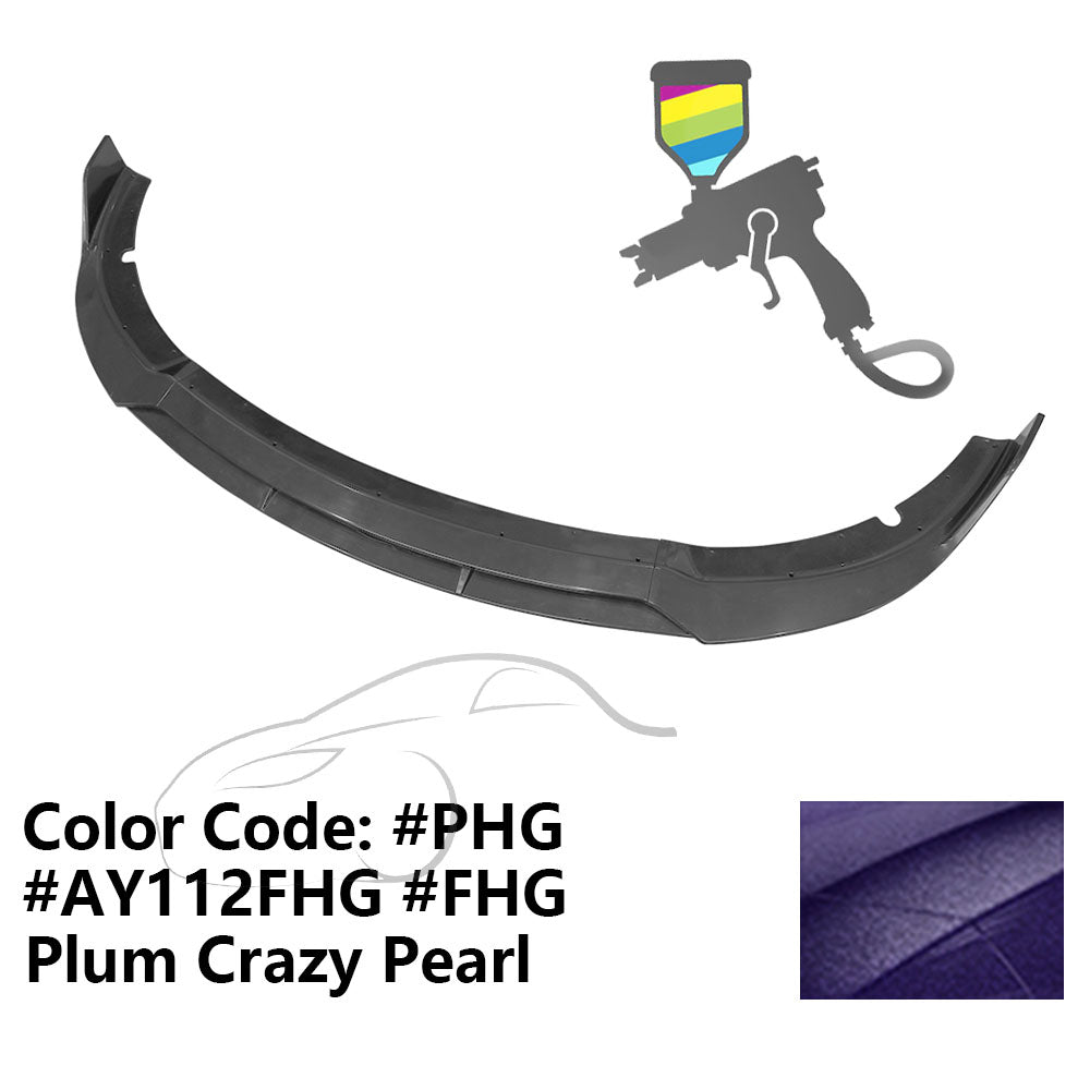 2015-2023 Dodge Charger SRT Front Lip V2 Style Lip Spoiler ABS 4PCS