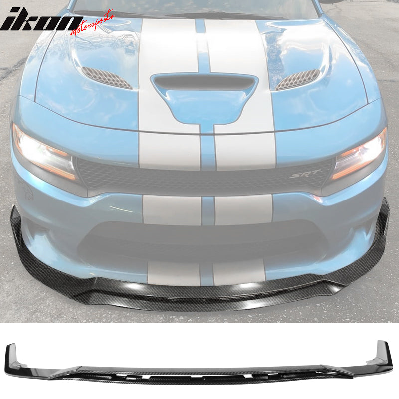 2015-2023 Dodge Charger SRT V3 Style Front Bumper Lip 4PCS ABS