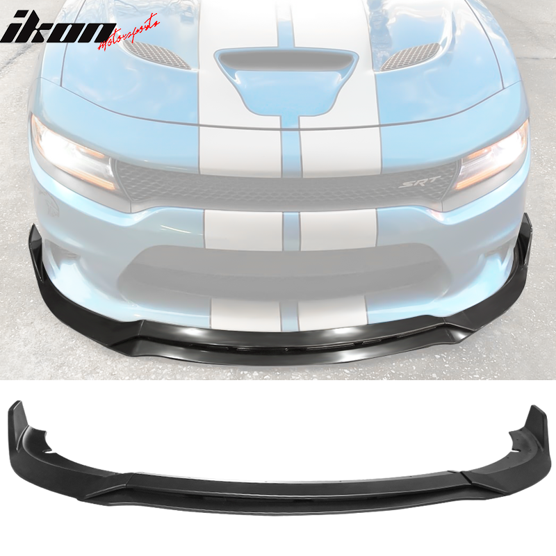 2015-2023 Dodge Charger SRT V3 Style Front Bumper Lip 4PCS ABS