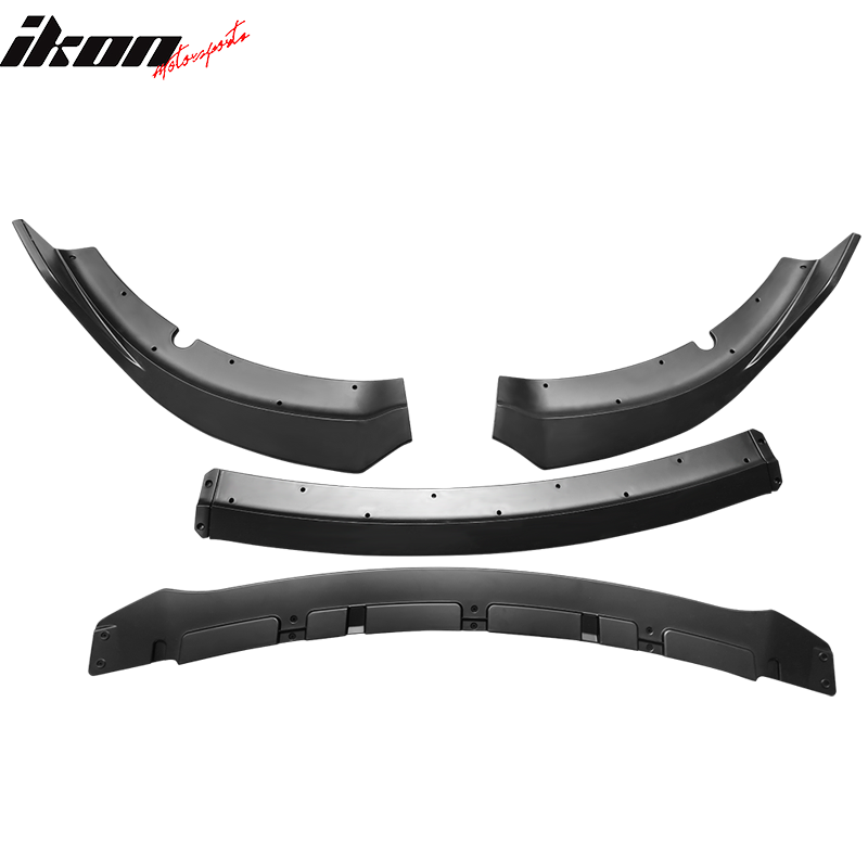 2015-2023 Dodge Charger SRT V3 Style Front Bumper Lip 4PCS ABS