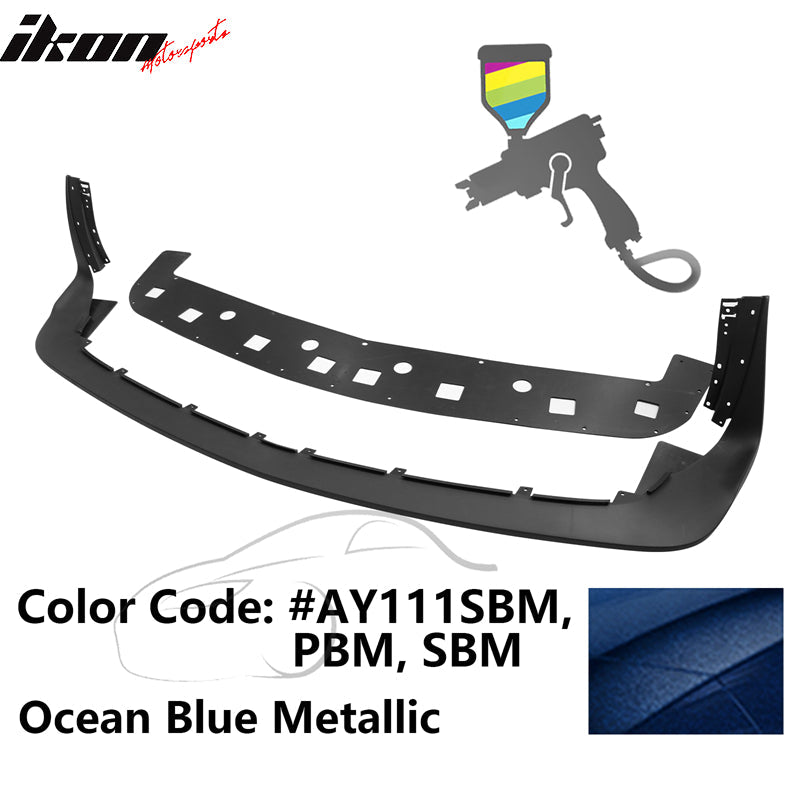 2018-2023 Dodge Challenger Demon Painted Front Bumper Lip PP