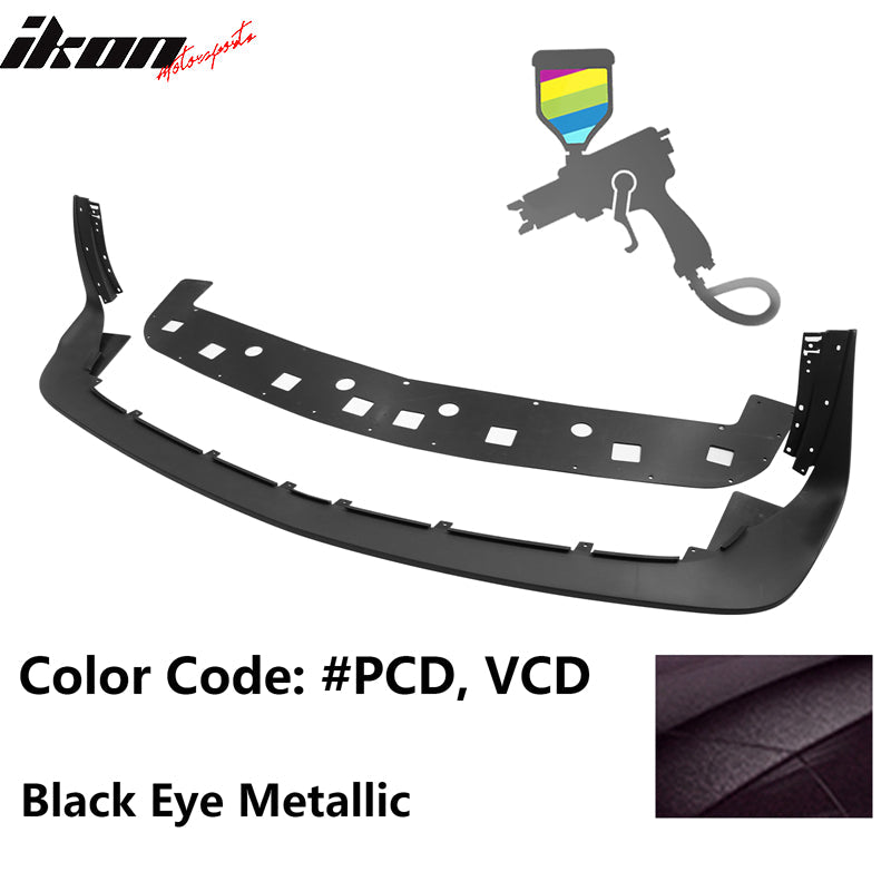 2018-2023 Dodge Challenger Demon Painted Front Bumper Lip PP