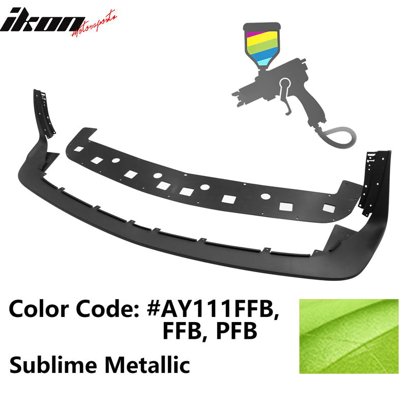 2018-2023 Dodge Challenger Demon Painted Front Bumper Lip PP